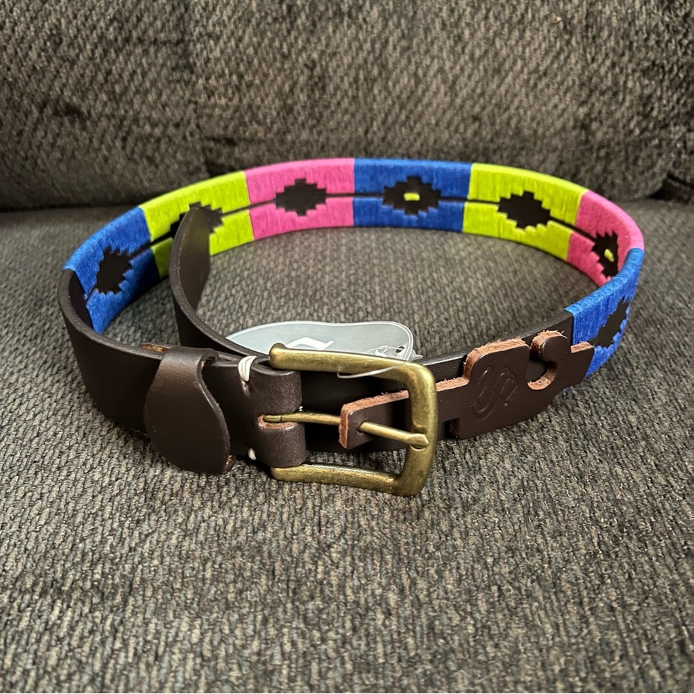 New Shires Equestrian 9973 Moreno Polo Belt Size 70cm